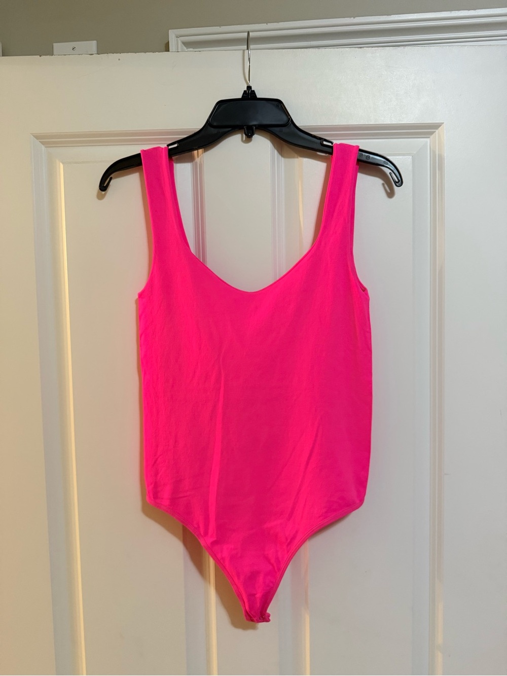 Free people hot pink bodysuit size M/L